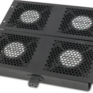 4-Way Fan Tray — 1U 19-Inch Rack Fan Unit, Active Cooling for Network Cabinets (CH2821) | Dublin Warehouse